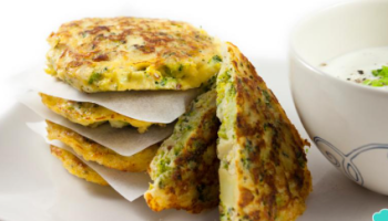 tortitas de brocoli