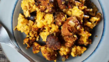 Huevo con chorizo