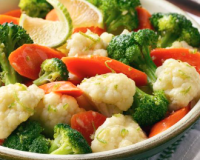 Verduras al vapor